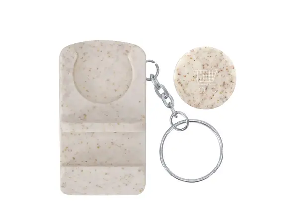 Llavero moneda soporte Lansan