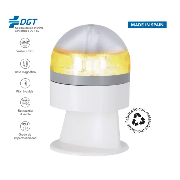Luz emergencia v16 geolocalizada Busby