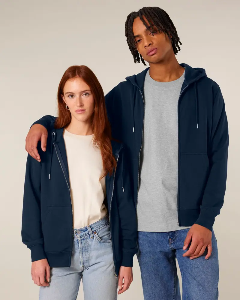 Sudadera con cremallera unisex Connector 2.0