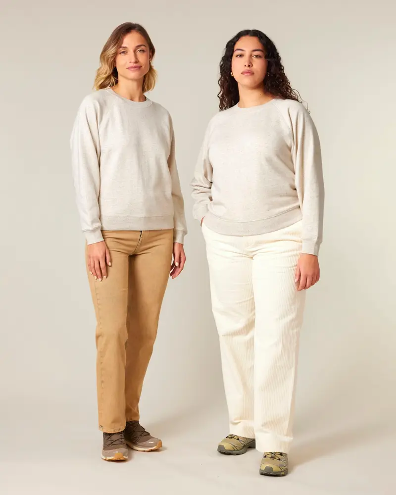 Sudadera de cuello redondo de mujer Clara