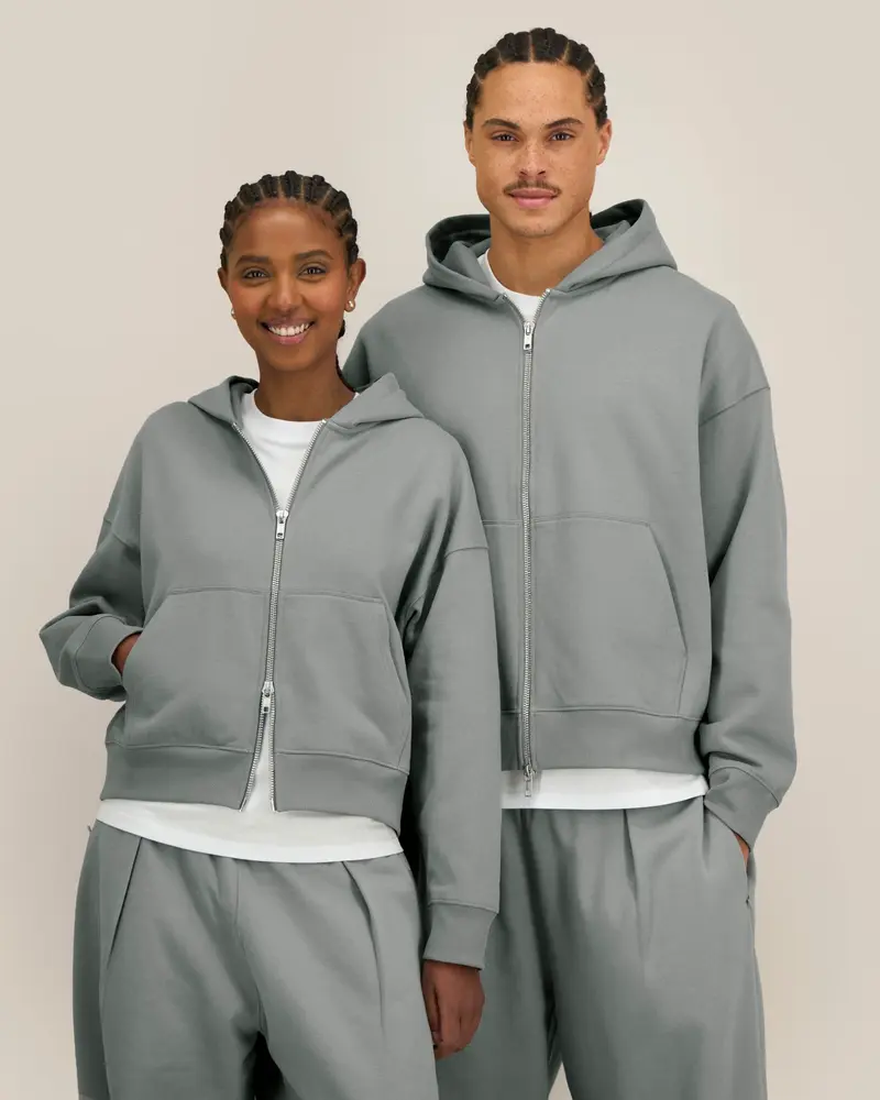 Sudadera con cremallera unisex Fronter