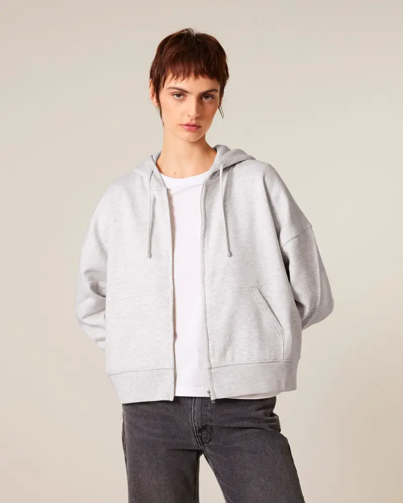 Sudadera con cremallera de mujer Ida