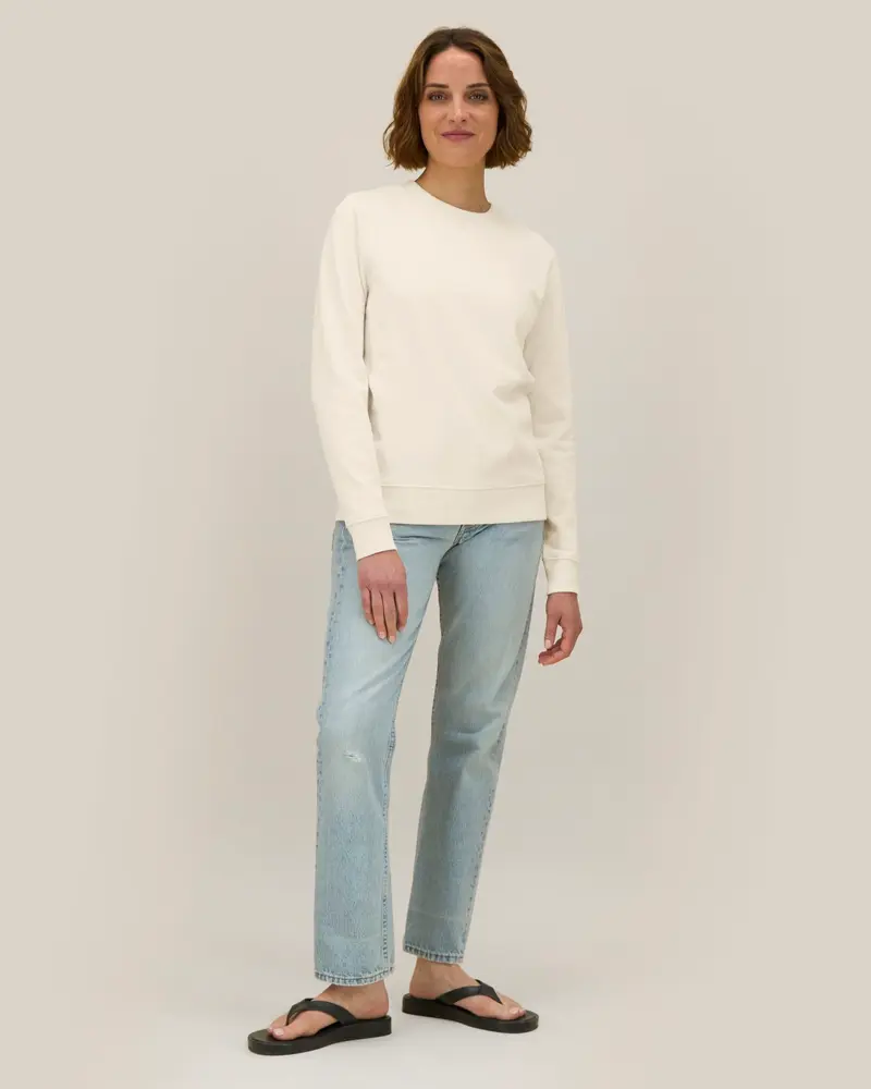 Sudadera de cuello redondo de mujer Thinker